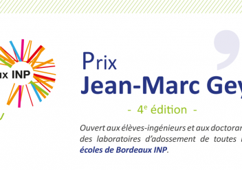 Lauréats du prix Jean-Marc Gey 2020