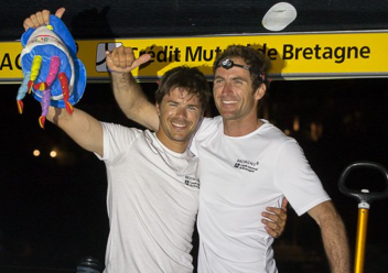 Sébastien, promo 2014, et son partenaire Morgan, terminent 2nd de la Transat AG2R La Mondiale